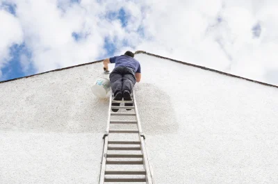 Peinture extérieure à la Motte-Tilly — façades et ravalement